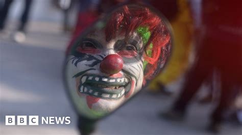 Creepy Clowns Why Do People Find Them So Scary Bbc News
