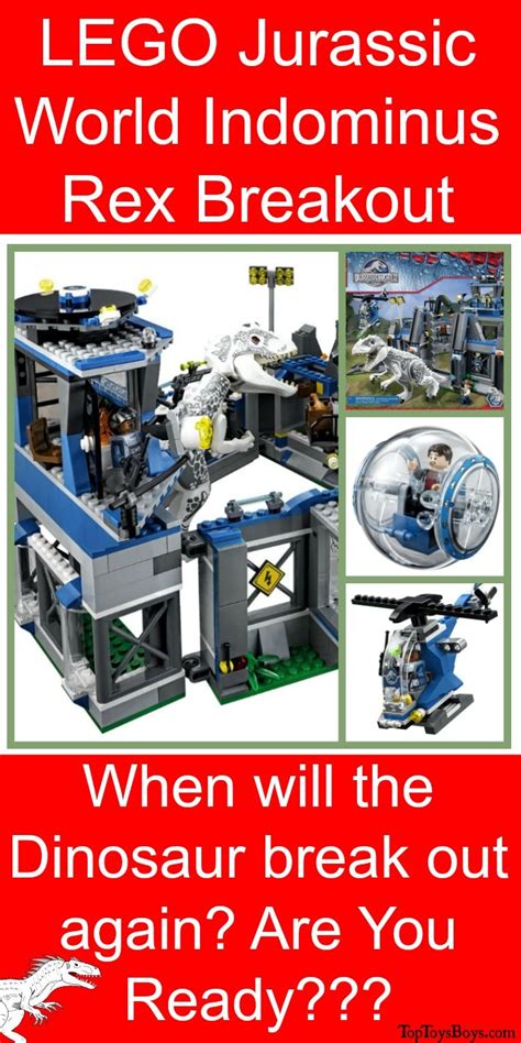 Are You Ready For The Lego Jurassic World Indominus Rex Breakout Well