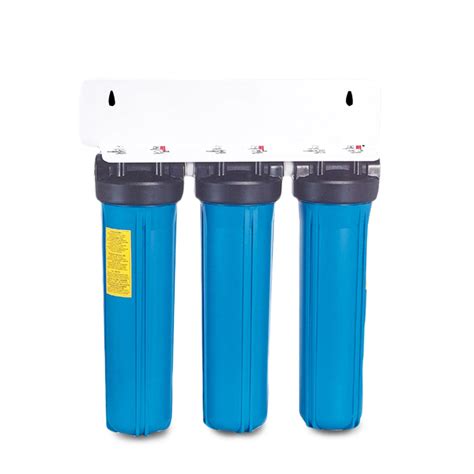 Whole House 3 Stage Water Filtration System 45d X 20l Housings
