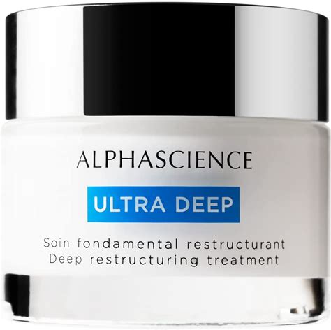 Alphascience Ultra Deep 50 Ml Crème Restructurante Crème Anti âge Peaux Matures Peaux