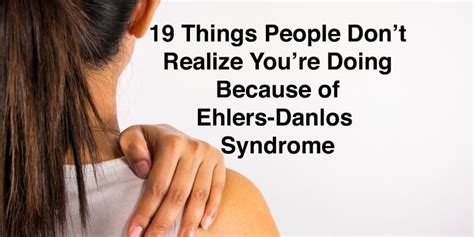 143 Best Ehlers Danlos Syndrome Images On Pinterest Chronic Pain