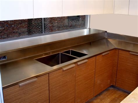 Integral Stainless Steel Double Bowl Sink