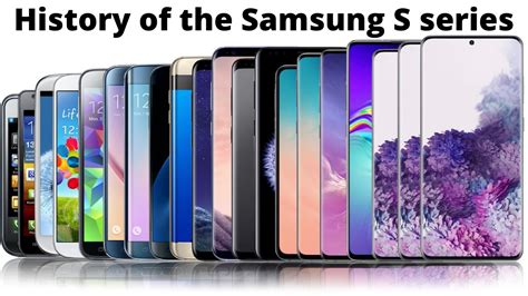 History Of The Samsung S Series Evolution Of Samsung Galaxy S