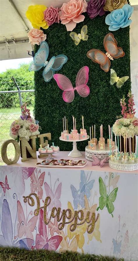 Butterflies Birthday Party Ideas Photo 3 Of 40 Garden Party