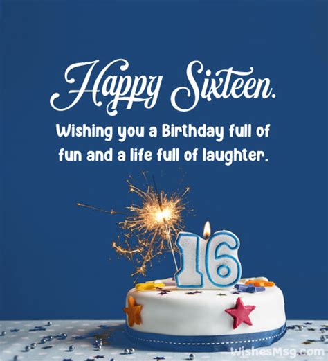 Happy 16th Birthday Sweet 16 Birthday Wishes And Messages Best Quotations Wishes Greetings