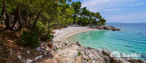 Beach Utica Zavala Island Hvar Dalmatia Split Croatia
