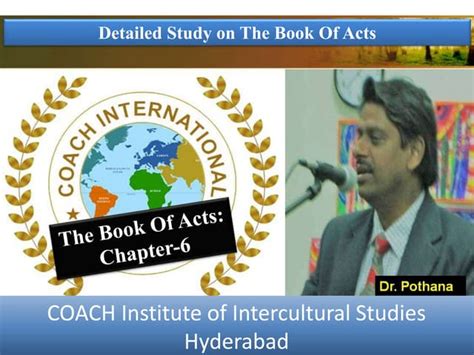 The Book Of Acts Chapter 6 Ppt