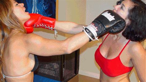 Frankie Vs Raquel Silly Boxing Full Mp4 Hit The Mat Boxing And Wrestling Clips4sale