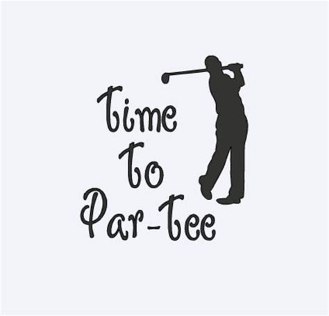 Golf Decal Yeti Decal For Men Yeti Golf Decal Funny Golf
