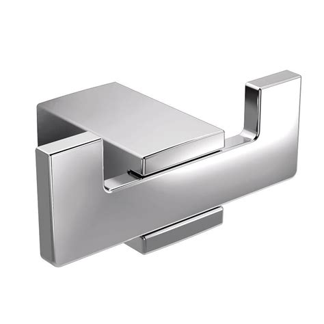 When bathroom faucets stop working right, it's amazing how inconvenient basic hygiene becomes for people i'll show you how i fix my client's bathroom faucets when the cartridge inside the faucet fails. MOEN Kyvos Double Robe Hook in Chrome-BP3703CH - The Home ...