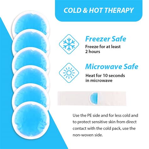 Newgo Ice Pack For Injuries Reusable Hot Cold Compress Gel Ice Pack For