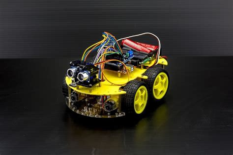 4 Wheel Drive Arduino Project Robot Kit