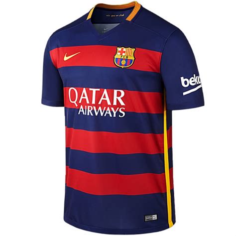 Maillot De Foot Fc Barcelona Domicile 201516 Nike Sportingplus