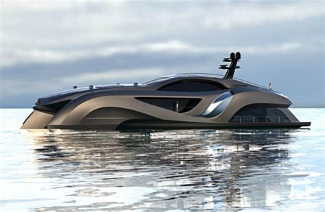Xhibitionist Gray Designs New Attention Getting Concept Yacht