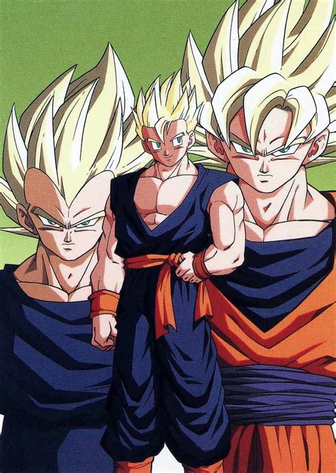 Encontrá poster dragon ball en mercadolibre.com.ar! Super Saiyan Vegeta, Goku, and Gohan | Anime Artwork ...