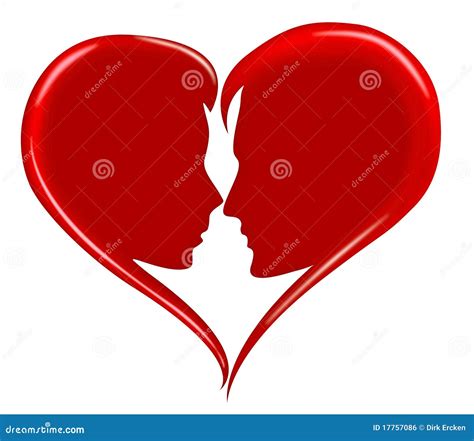 Romance Feliz Do Valentim Do Coração Do Amor Imagem De Stock Royalty Free Imagem 17757086