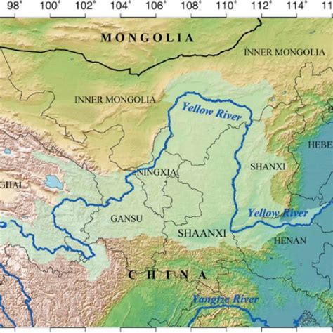 Early Human Settlements Within The Reaches Of The Yellow River