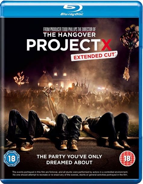 Project X Blu Ray Free Shipping Over £20 Hmv Store