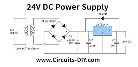 24v Dc Power Supply Circuit Power Supply Circuit Power Supply Power