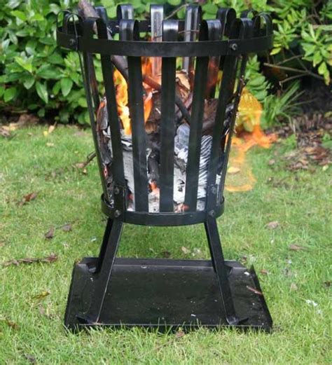 Check spelling or type a new query. GARDEN INCINERATOR FIRE BASKET BLACK STEEL BRAZIER WOOD ...