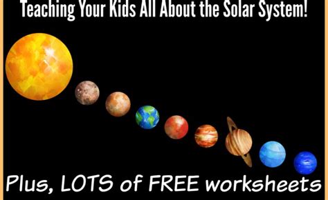 Identifying Planets Teaching Your Kids Solar System Facts