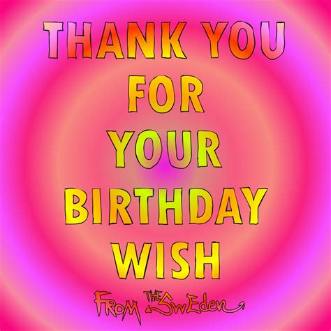 Thank You For Your Birthday Wishes Card Image A Photo On Flickriver