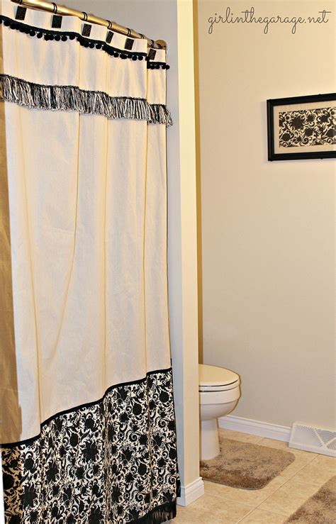 Diy Shower Curtain Weights Budget Bathroom Makeover 10 Creative Diy