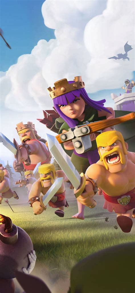 Clash Of Clans Iphone Wallpapers Wallpaper Cave