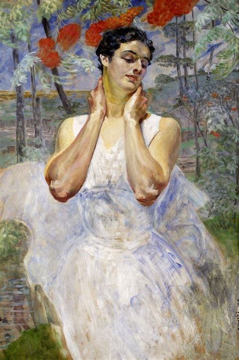 Portrait Of A Woman Painting Jacek Malczewski Oil Paintings