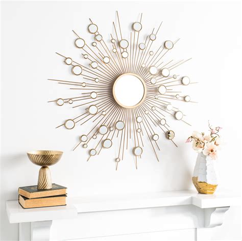 Shop walmart.ca for great prices. Safavieh Ariah 41 in. Radiant Lines Sunburst Round Mirror ...