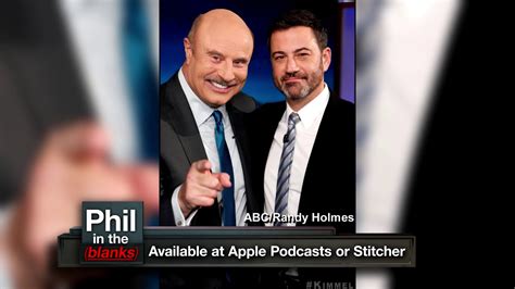 Jimmy Kimmel And Dr Phil Mcgraw On Phil In The Blanks Youtube