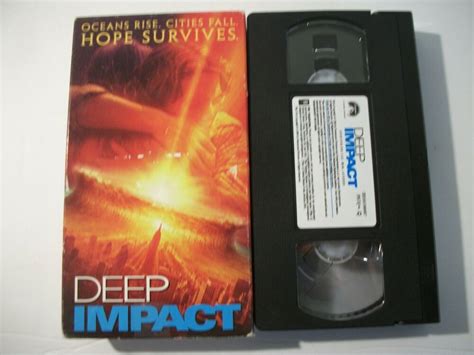 Deep Impact Vhs 1998 Paramount Presentations For Sale Online Ebay