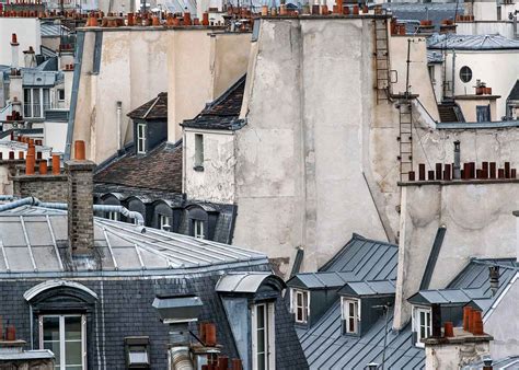 Surreal Photographs Of Paris Rooftops By Michael Wolf Archeyes