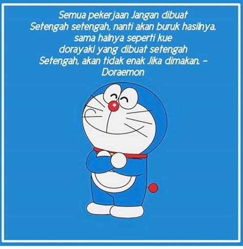 75 Kata Mutiara Doraemon Yang Lucu Romantis Dan Bikin Baper
