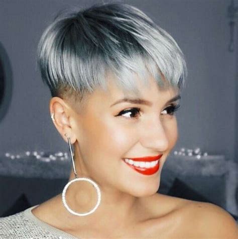 Short hairstyles for thick hair include layered bobs, curly bobs, boyish pixies, spiky pixies, 50s curls, retro looks, celebrity cuts, and so many more! Pin on Hair styles