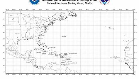 Hurricane Tracking Map Printable - Printable World Holiday