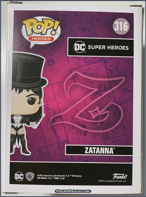 Zatanna Heroes Dc Super Heroes Pop Funko Action Figure