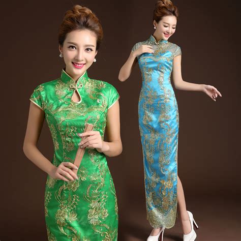 captivating embroidery modern long cheongsam qipao dress qipao cheongsam and dresses women