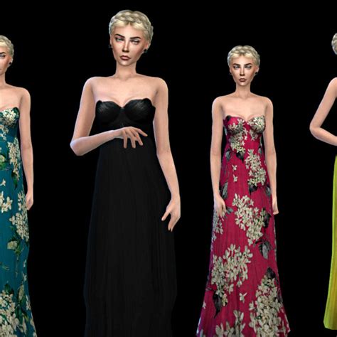 Leo 4 Sims Venus Dress • Sims 4 Downloads
