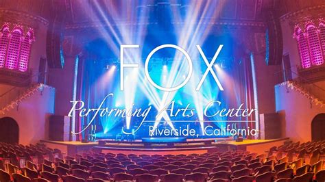Fox Performing Arts Center 2021 Show Schedule And Venue Information Live Nation