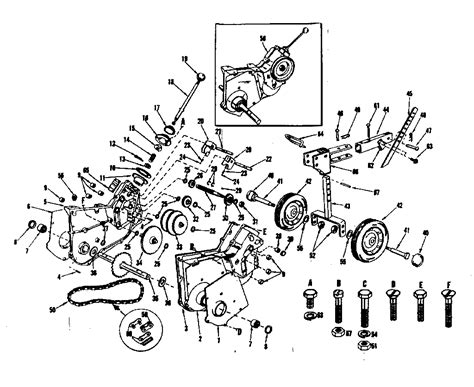 Craftsman Rear Tine Tiller Parts Diagram Wiring Diagram Pictures