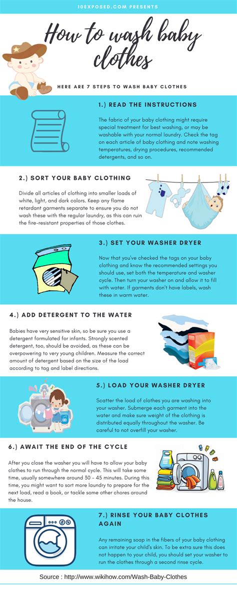 Place the clothes by spreading them out well on the rope for faster drying. How To Wash Baby Clothes - Parental Journey