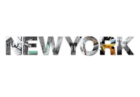 New York Acrylic Letters Wall