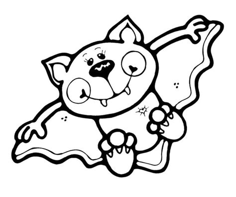 Cute Bat Coloring Page In 2021 Bat Coloring Pages