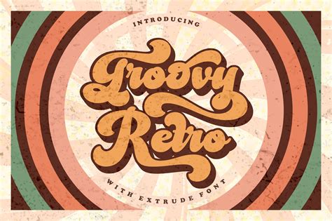 Groovy Retro Font Download Free Retro Fonts