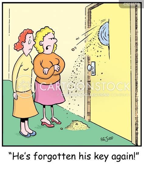 Forget Keys Cartoons And Comics Funny Pictures From Cartoonstock