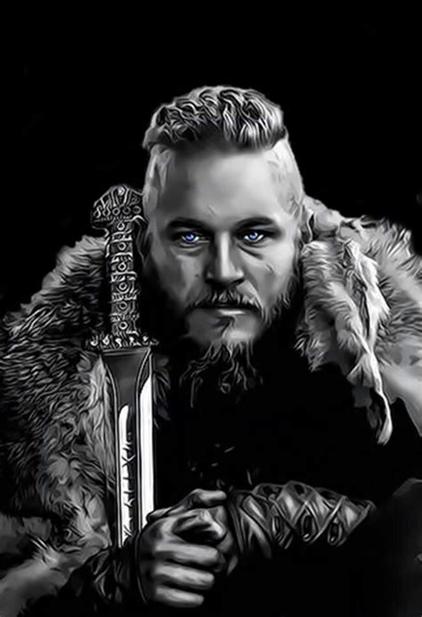 Pin By Andrea Figueredo On Ragnar Lothbrok Black And White Vikings