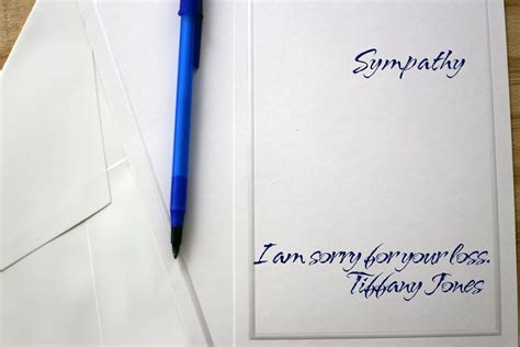 How To Sign A Sympathy Card Examples Examples Of Sympathy Card