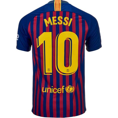 Leo messi is the best player in the world. Nike Messi Barcelona Home Jersey - Youth 2018-19 - SoccerPro