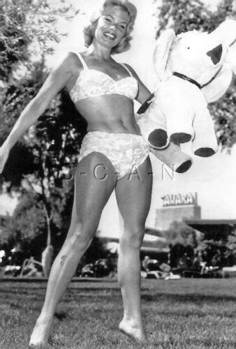 1940s 60s 4 X 6 Repro Risque Pinup RP Bikini Holds Toy Sahara Las